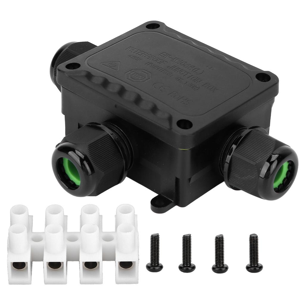 Водонепроницаемая распределительная коробка 10-14 мм Электрическая наружная распределительная коробка для светодиодных рекламных щитов, светодиодных туннельных светильников