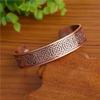Talisman Health Bracelets Tree Of Life Luck Knot Runes Trinity Magnetic Cuff Bangles Women Men Adjustable Bracelet