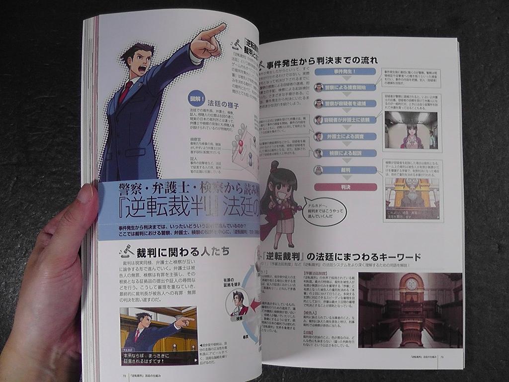 [USED] Ace Attorney Official Fan Book 123 E-Capcom Limited Purchase Bonus Booklet