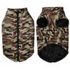 Windproof Dog Coat Clothes Autumn Winter Cozy Pet Puppy Apparel Cats Jacket Camouflage Print Warm Costumes For Big Dogs Golden Retriever Clothing