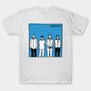Мужская черная футболка с принтом Weezer-Band Печать на трансферной бумаге без вырезания Хлопковая футболка