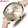 Women Quartz Watch CURREN Female Fashion Analog Wrist Watch 3ATM Waterproof Ladies Watch with