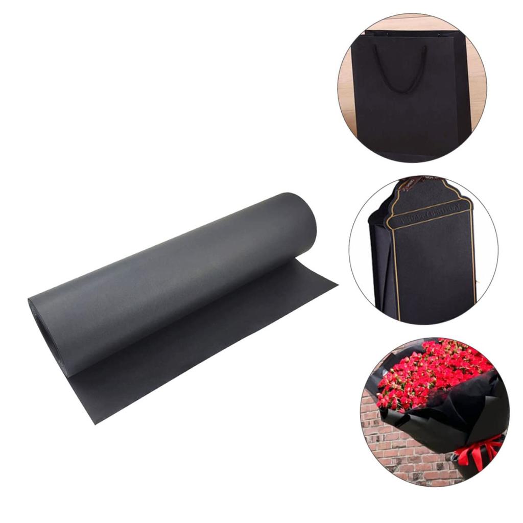 Рулон упаковочной бумаги ibasenice Бумага для обертывания букетов Большая рулонная упаковочная бумага Конструкционная бумага Бумага для рукоделия Упаковка для цветов