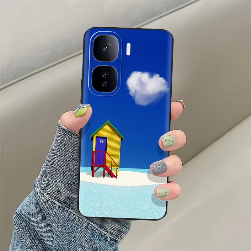 Для IQOO Neo10 Pro Plus Чехол для телефона из мягкого силикона и ТПУ с рисунком кошки Защитная крышка Для IQOO Neo 10 Pro Plus Neo10 Pro+ Чехлы Coque Funda