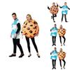 Unisex Halloween Costume Milk Cookie Pair For Stage Performance And Party Events