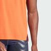 Adidas Мужские топы Adizero Singlet с логотипом алфавита, светло-красные IQ4926