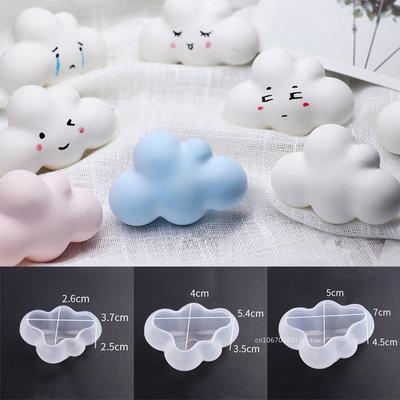 DIY Симпатичные 3D Облака Силиконовые Формы Для Торта Конфеты Мозе Формы Для Выпечки Инструменты Для Изготовления Смолы Инструмент Для Изготовления Ювелирных Изделий Мыло Ручной Работы Свечи