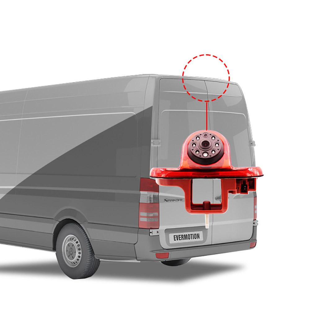 Suitable for Fiat Renault Trafic Opel Vivaro, High Mounted Brake Lights, Reverse Camera, Rearview Camera