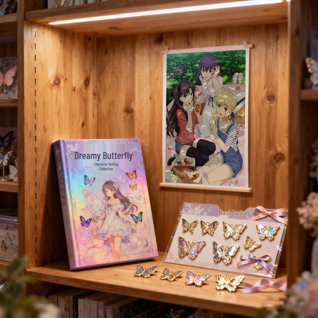 Судьба Ночь Птицы Небес Эмия Широ и Мато Сакура Постер из Комнаты в Общежитии - HD Самоклеящаяся Настенная Наклейка