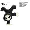 Tabletop Spooky Accents 3D Printed Upside-Down Reaper Ghost Ornament, Creative Statue, Funny Halloween Novelty Present Skull Figurine for Home Office