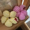 Sweet Flower Hair Scrunchies Cloth Oversized Hair Tie Elastic Exaggerated Hair Ring  Daily