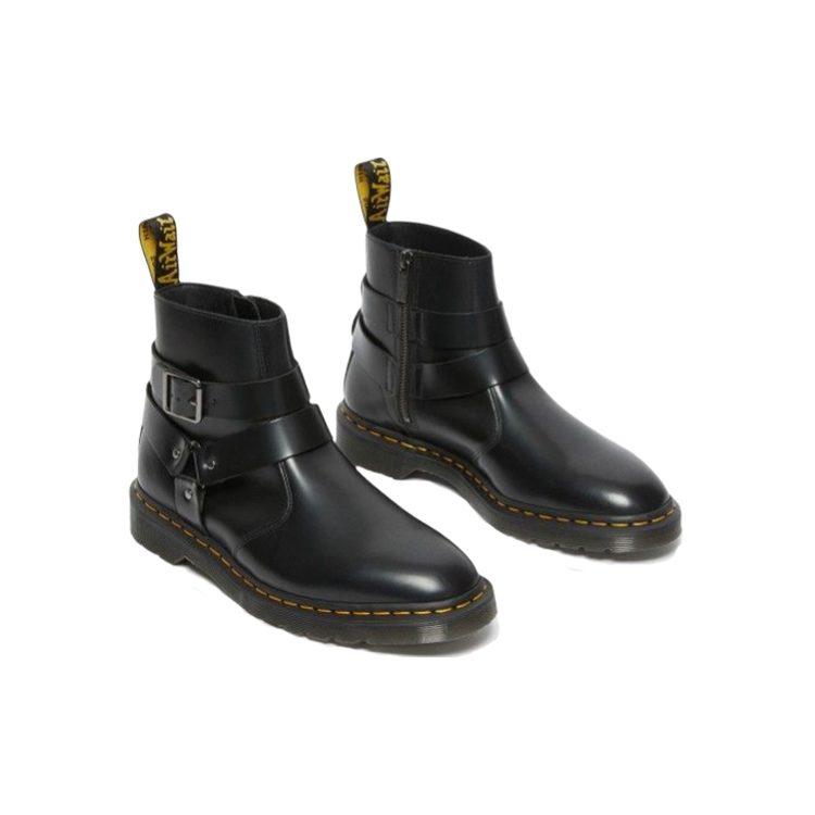 Доктор. Ботинки Челси с кожаной шлейкой Dr. Martens Jaimes 'Черный' 27484001