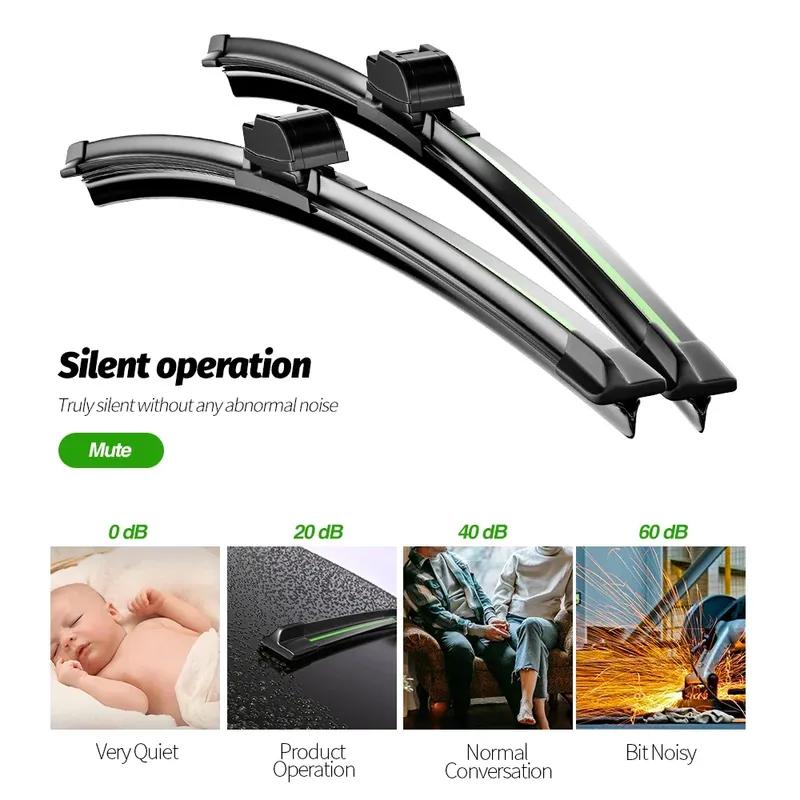 For BMW 3 Series M3 E36 E46 1991-2006 2pcs Front Windshield Wiper Blades 1996 1998 2000 2003 2005 Windscreen Window Accessories