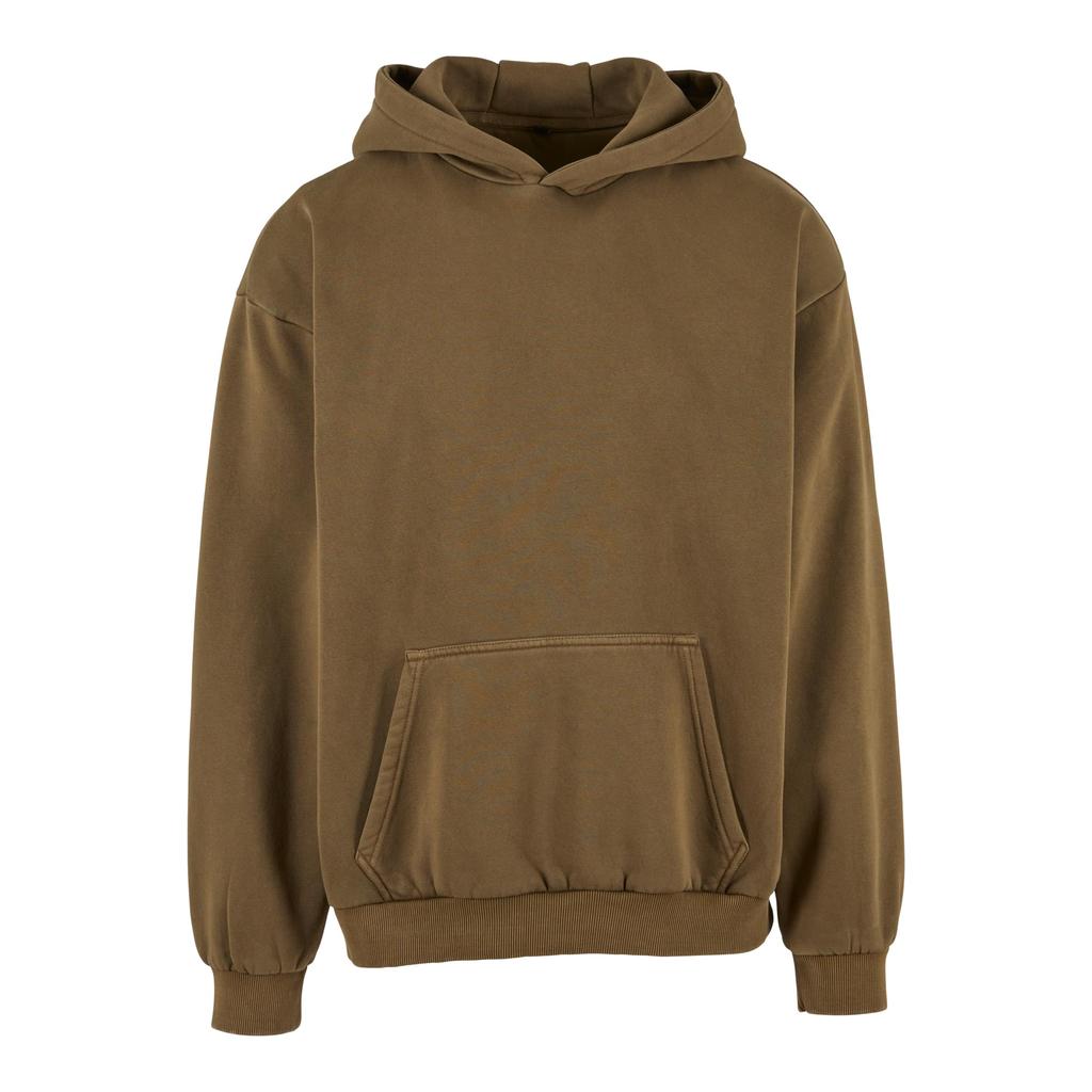Build Your Brand Men's Vintage Heavyweight Hoodie