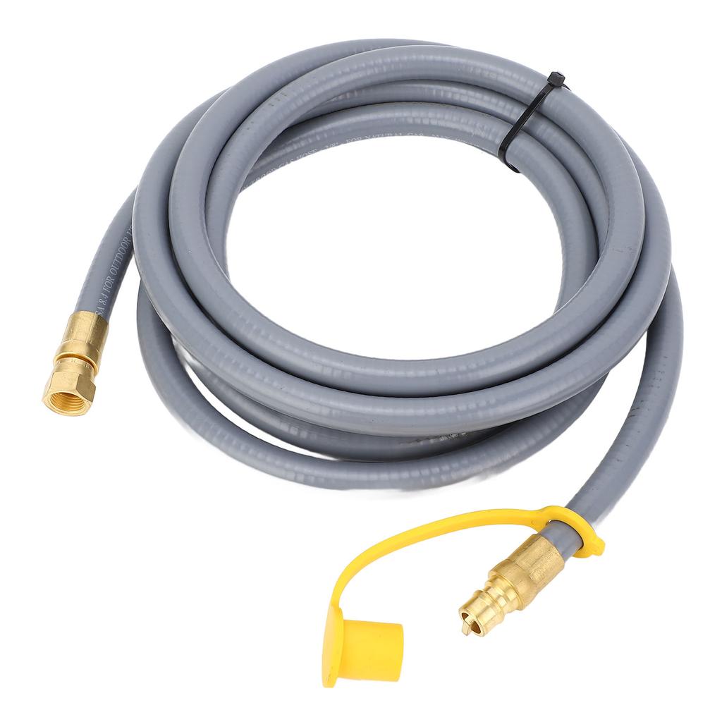 3.66m 3/8in RV Gasoline Extension Hose Fittings Quick Connect Gasoline Tank Gas Line Hose with Male 
