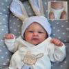 49cm Cloth Body or Full Vinyl Body Optional Reborn Doll True To Life Ugly Newborn Babies Doll Handmade Exquisite 3D Painted Skin Rebirth Doll Baby Toy