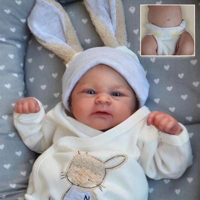 49 см тканевое тело или полностью виниловое тело на выбор кукла реборн настоящая кукла уродливые новорожденные младенцы ручная работа изысканная 3D расписанная кожа кукла реборн детская игрушка