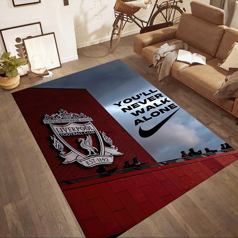 Liverpool Football Club Carpet Design For Bedrooms Hallway Balcony Study Room Antislip Rug Decorate Offices Perfect Gift For Friends Family