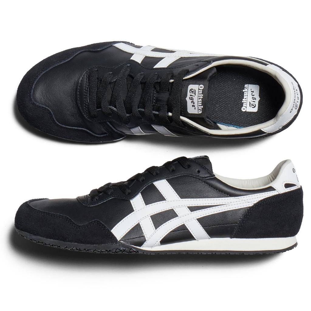 Кроссовки SERRANO см [Onitsuka Tiger] ЧЕРНЫЙ/БЕЛЫЙ 27.5