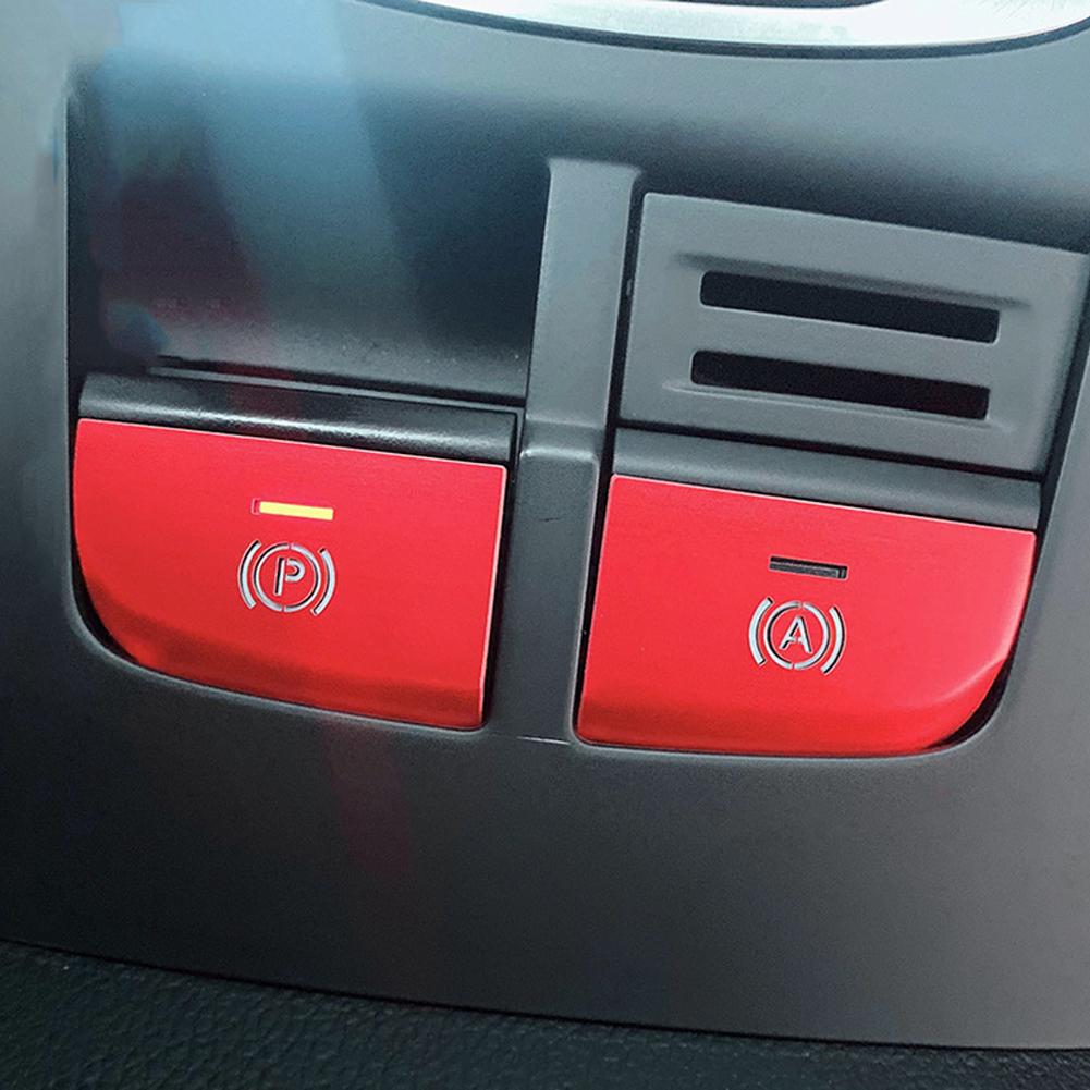 New Car Handbrake Shift Gear Panel Button Cover Trim Interior Styling Stickers For A3 8V 2013-2019