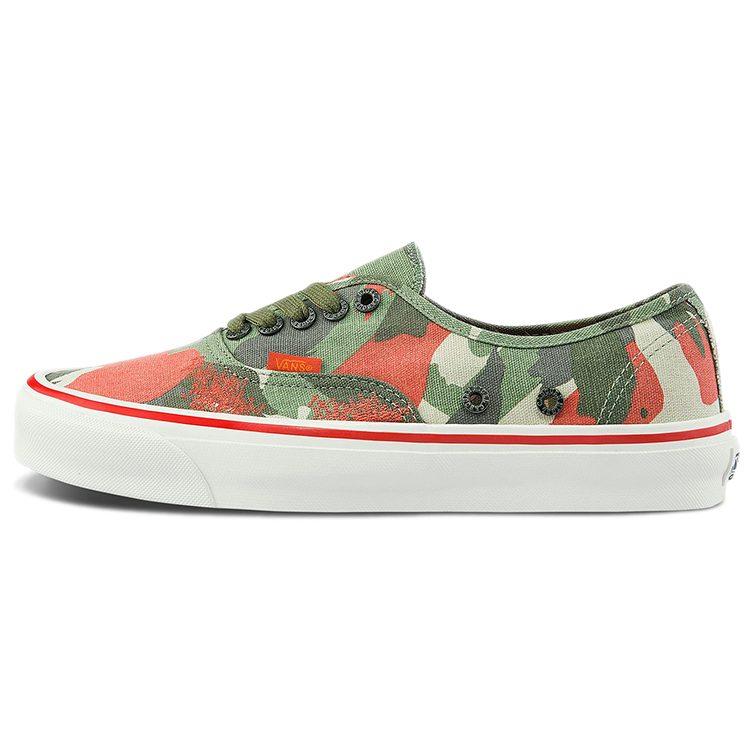 Оригинальные Nigel Cabourn x Authentic Og Vans Lx 'Армейский Зеленый Камуфляж' VN0A4BV99RB