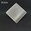 Drain Cover Bathroom Accessories Floor Drain Pad Square Drain Cover Sink Strainer Hair Filter