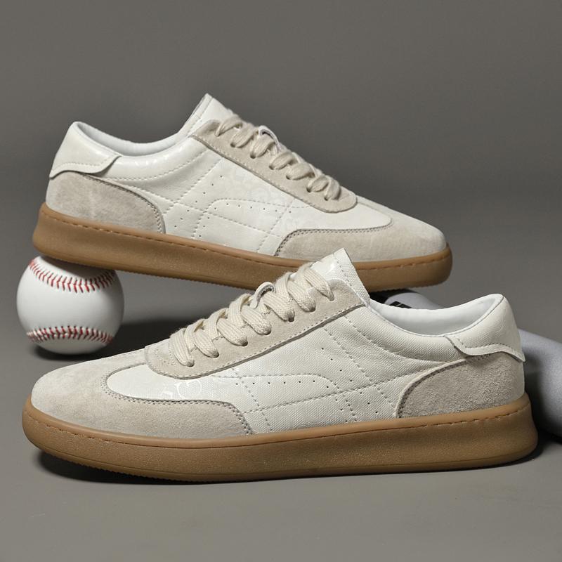 Fashion Fashion Genuine Leather Men's Casual Shoes Breathable Tenis Masculino Summer Man Sneakers Classic Skateboard Footwear Trainers