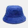 Fashion Solid Colour Fisherman Hat Autumn And Winter Outdoor Warm Plush Basin Hat