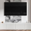 Self-adhesive patterned vinyl decor for the bedroom 100x50 cm abstract polygon pattern