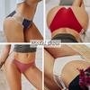 1/2 PCS Seamless Sexy Brazilian Panties Women Thongs M-L Ladies Soft Underpants Smooth Letter Underwear Female Lingerie