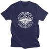 Custom Not All Who Wander Are Lost Mountain Compass T Shirt Men Short Sleeve 100 Cotton Tshirt Casual Tees Fashion Tshirts