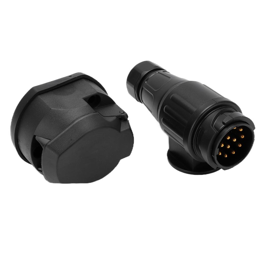 Адаптер прицепа 12 В 13-контактный Универсальный штекер прицепа для аксессуаров для прицепов
