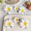 Plumeria Flower Hair Clips For Women Girls Hairpins Egg Flower Sweet Side Hair Clips Barrettes Hawaiian Party Hair Accessories