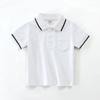 Рубашки-поло из 100% хлопка для мальчиков и девочек от 0 до 6 лет, детские топы с короткими рукавами
