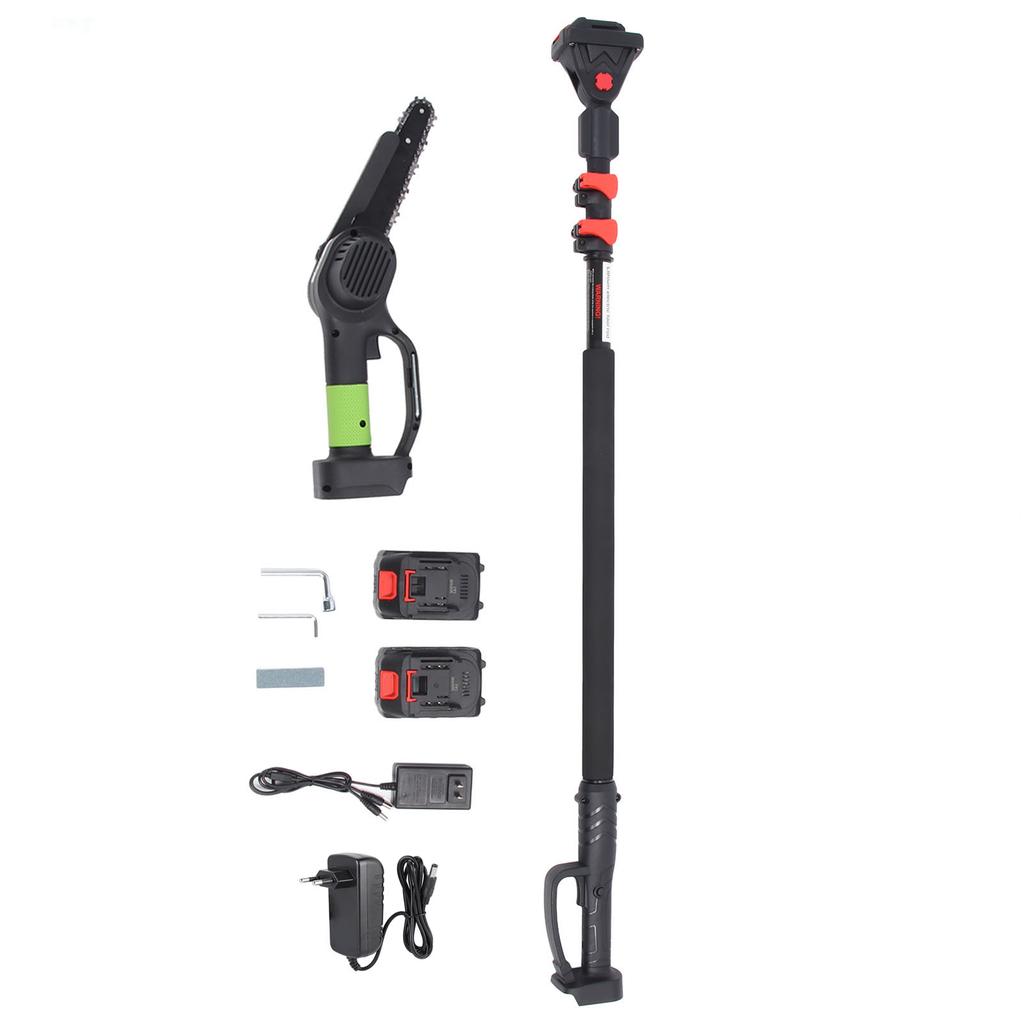 6-дюймовая цепная пила, аккумуляторная электрическая обрезная пила, промышленные принадлежности с выдвижной штангой 8,20 футов 2