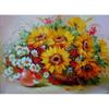 5D DIY Diamond Painting Flower Cross Stitch Kit Full Round Drill Embroidery Mosaic Art Rhinestones Home Decor Wall Art Gift