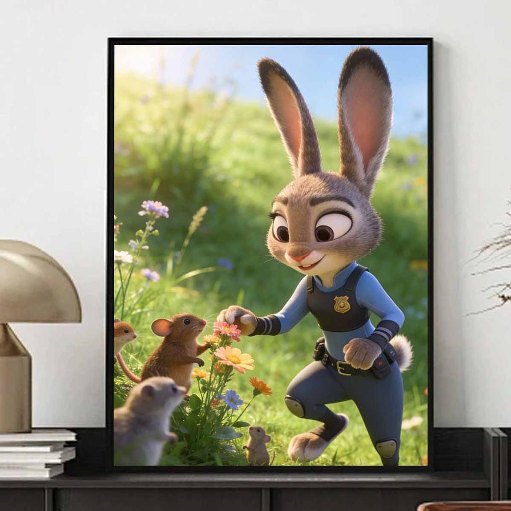 Disney Алмазная живопись 5D DIY Алмазная мозаика Джуди Хопс Зверополис Мозаика Дисней Мультяшная картинка Набор со стразами Подарок