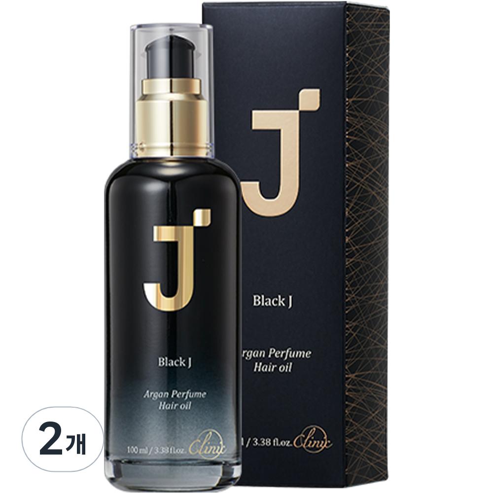 J.Sup Black J Аргановое парфюмированное масло для волос, 100 мл, 2 шт.