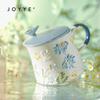 JOYYE Floral Ceramic Mug