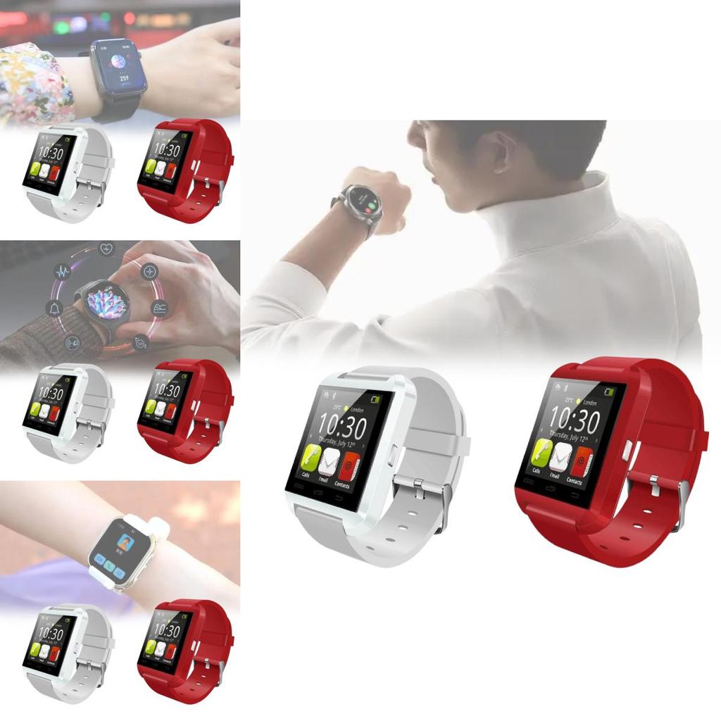 Для умных часов U8 с сенсорным управлением и шагомером для взрослых для фитнеса