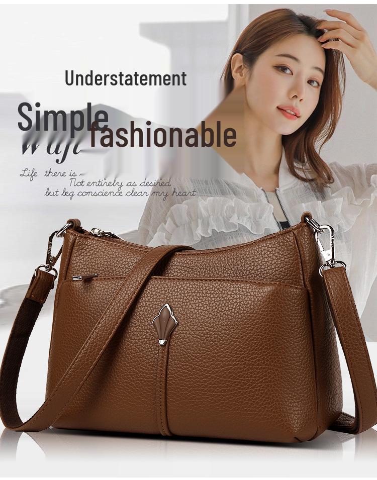 Стильная сумка кроссбоди большой вместимости 2025 для женщин - Универсальная и повседневная для мам