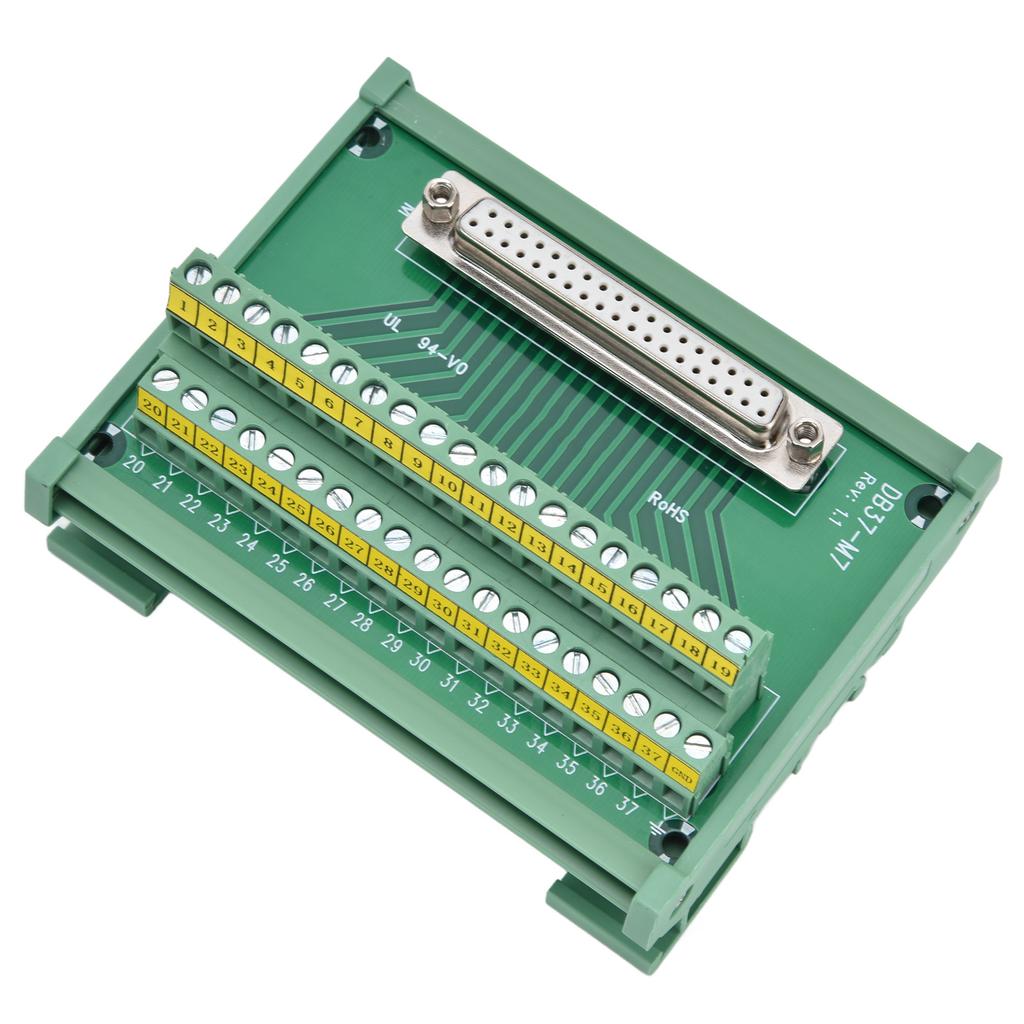 Клеммная плата адаптера платы разъема модуля печатной платы разъем гнездовой DC 60 В DB37‑M7