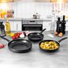 Набор из 3 кастрюль 24 см, 28 см, 32 см Алюминий Tfsi Kyanite 242832p от Kitchencook