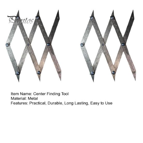 1/2Pcs 3 Point Center Finder Marking Layout Tools High Accuracy User-Friendly Precise Equidistant Measuring Equal Spacing Layout Tools