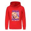 Kids Pullover Hoodie Pop Style Portrait Print, Soft Long Sleeve Hooded Sweatshirt for Boys Girls, Casual Graphic Top for Autumn Daily Outdoor Wear