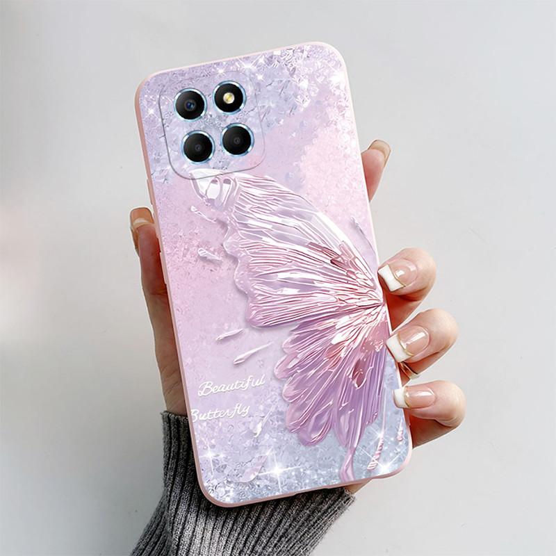 For Huawei Honor X6 X6S X6A X6B Phone Case Butterfly Astronaut Soft Silicone Protection Back Cover For Honor X 6 X6 S A B Funda