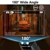 1080P WiFi Body Camera with Audio and Video Recording Wearable Body Cam Mini Clip-on Camera