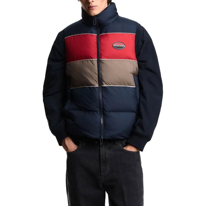EMPORIO ARMANI Logo Patch Quilted Vest EM003270-AF18231-UB118
