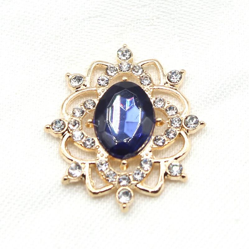 27*31 мм овальная водный алмаз сплав цветок пластина ювелирные изделия аксессуары сделай сам свадебное платье бант головной убор ювелирные изделия аксессуары