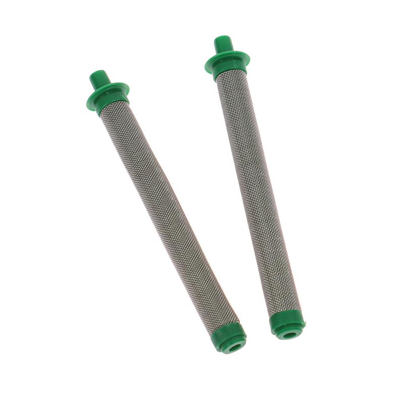 2 шт. Безвоздушный фильтр для пистолета 60 меш Фильтры для краскопульта 304 Нержавеющая сталь Электроинструменты Машинные аксессуары